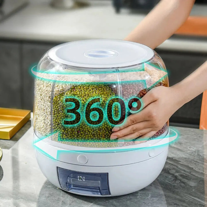 360° Rotation Grain Dispenser